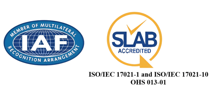 ISO 45001 Accreditation logo IAF Fina - خانه - English